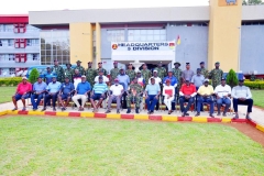 The 4th Golf & Tour Group Kitty, Rayfield Golf Club, Jos 2022: Courtesy Call on the GOC 3 Armoured Division Nigerian Army Major General IS Ali